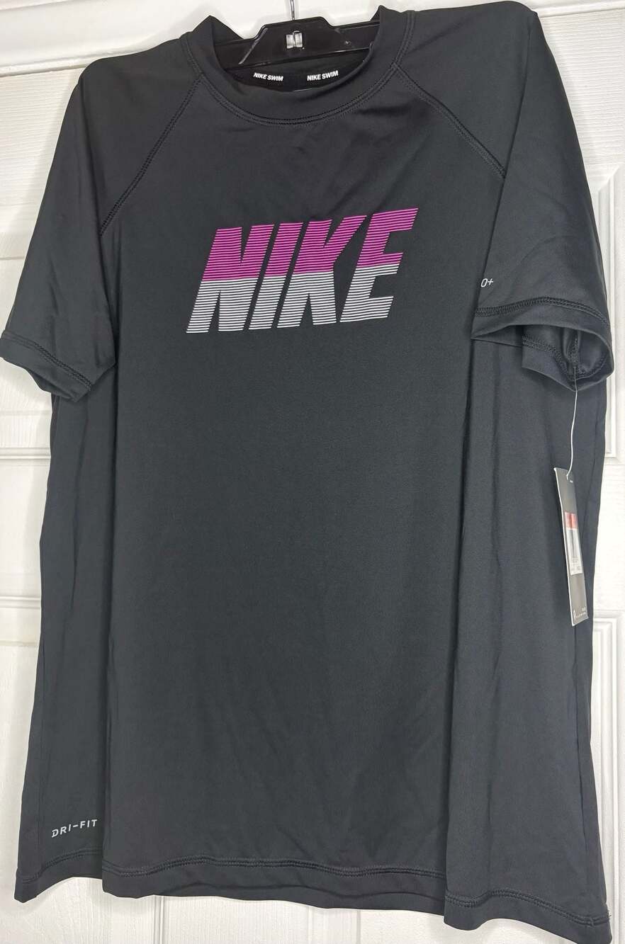 Nike UPF 40+ Dri-FIT Swim Rash Guard Shirt